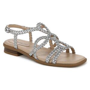 LifeStride Womens Reagan Braided Flat Sandals